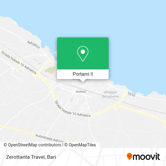 Mappa Zerottanta Travel