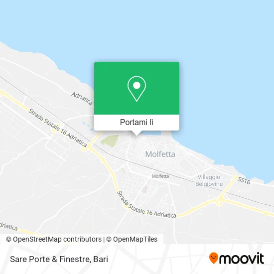 Mappa Sare Porte & Finestre