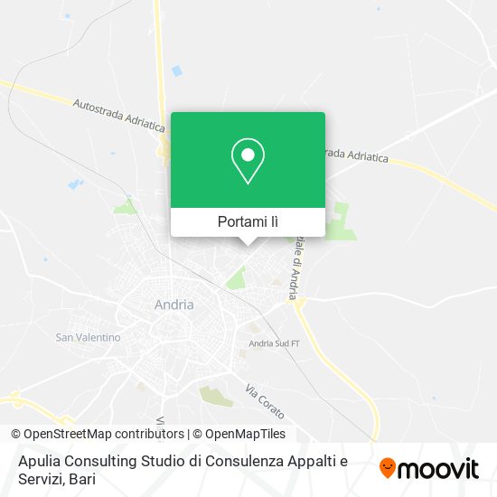 Mappa Apulia Consulting Studio di Consulenza Appalti e Servizi