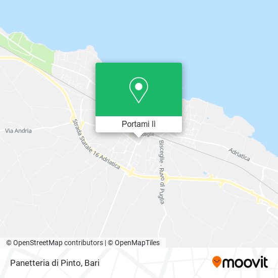 Mappa Panetteria di Pinto