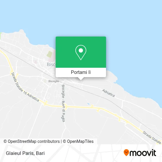 Mappa Glaieul Paris