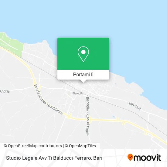 Mappa Studio Legale Avv.Ti Balducci-Ferraro