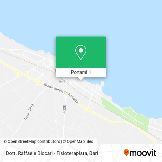 Mappa Dott. Raffaele Biccari - Fisioterapista