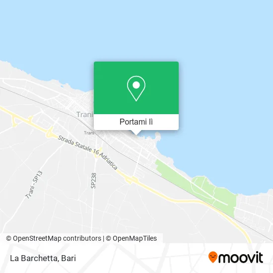 Mappa La Barchetta