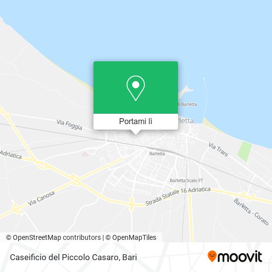 Mappa Caseificio del Piccolo Casaro