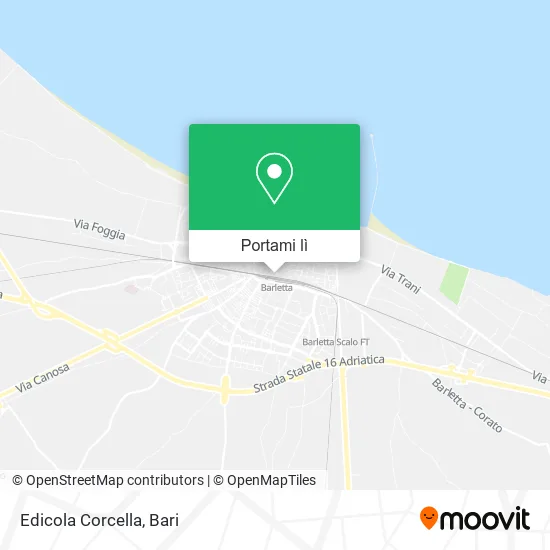 Mappa Edicola Corcella