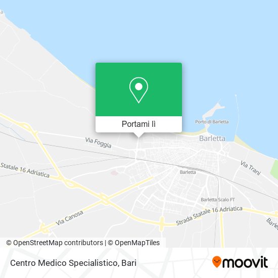 Mappa Centro Medico Specialistico