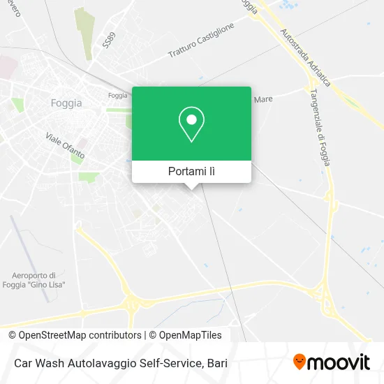 Mappa Car Wash Autolavaggio Self-Service