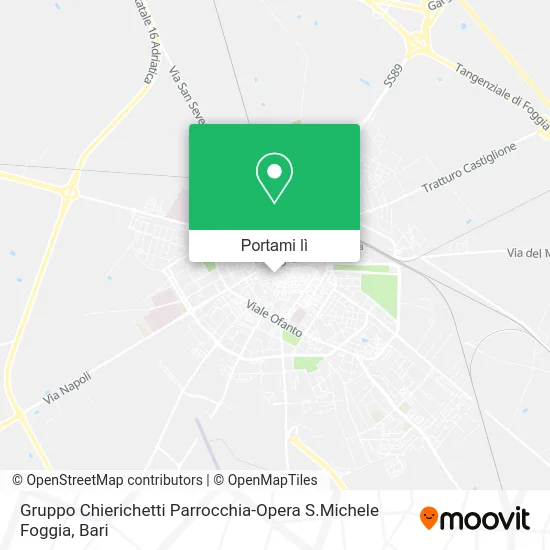 Mappa Gruppo Chierichetti Parrocchia-Opera S.Michele Foggia