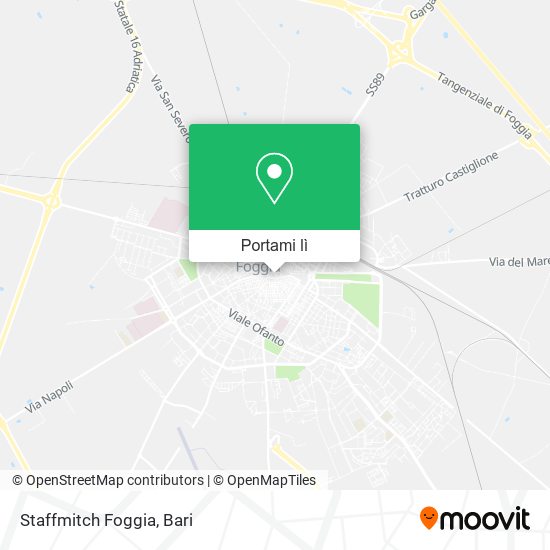 Mappa Staffmitch Foggia