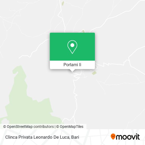 Mappa Clinca Privata Leonardo De Luca