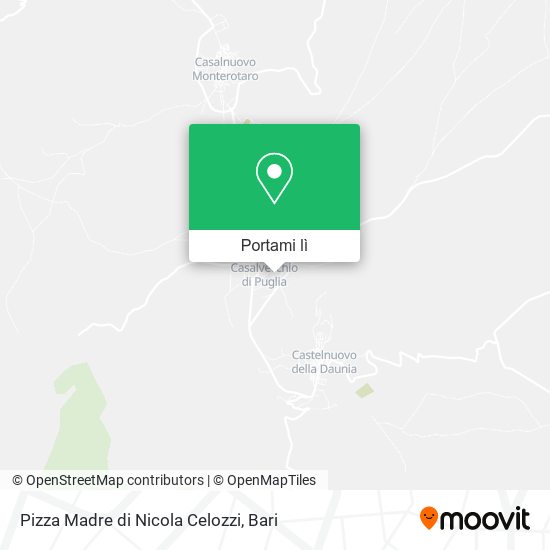 Mappa Pizza Madre di Nicola Celozzi