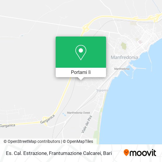 Mappa Es. Cal. Estrazione, Frantumazione Calcarei