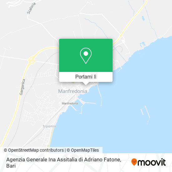 Mappa Agenzia Generale Ina Assitalia di Adriano Fatone