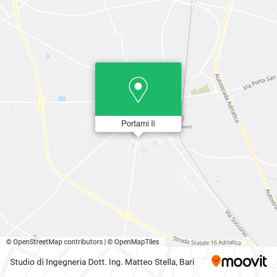 Mappa Studio di Ingegneria Dott. Ing. Matteo Stella