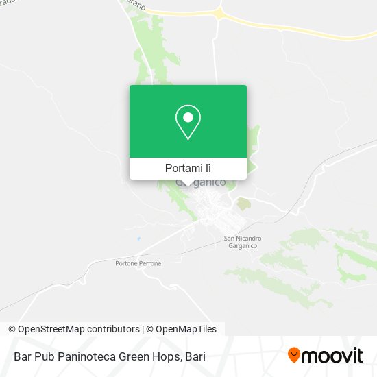 Mappa Bar Pub Paninoteca Green Hops