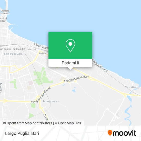 Mappa Largo Puglia