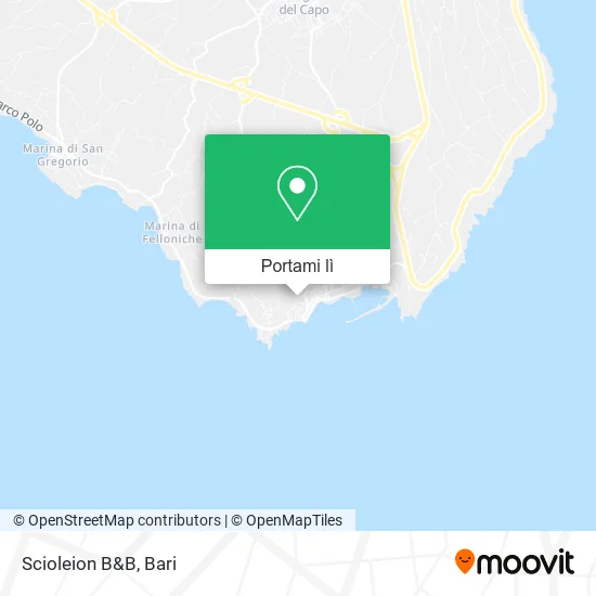 Mappa Scioleion B&B