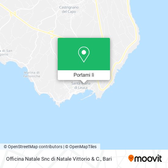 Mappa Officina Natale Snc di Natale Vittorio & C.