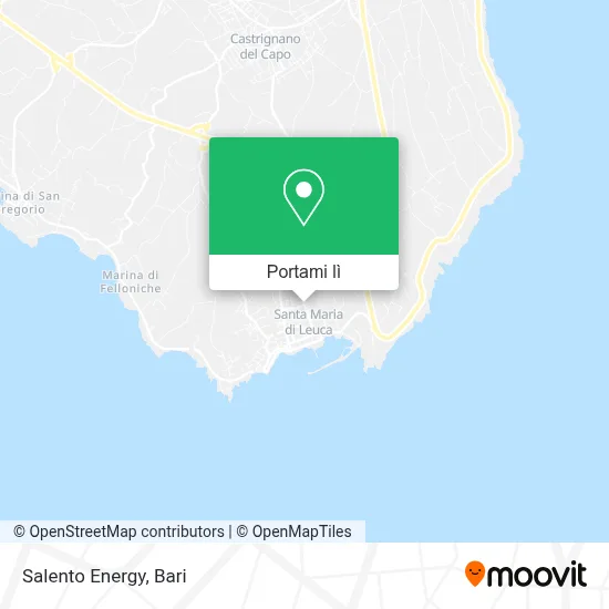 Mappa Salento Energy