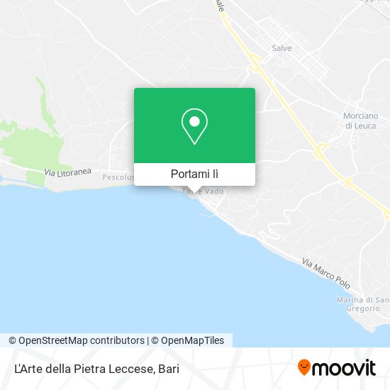 Mappa L'Arte della Pietra Leccese