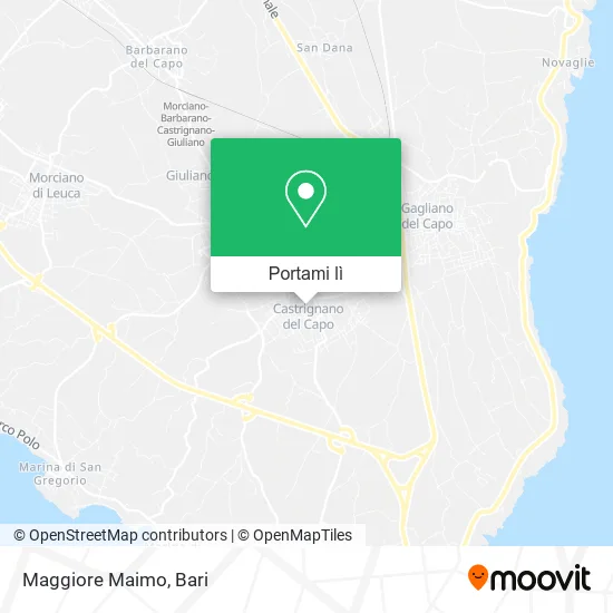 Mappa Maggiore Maimo