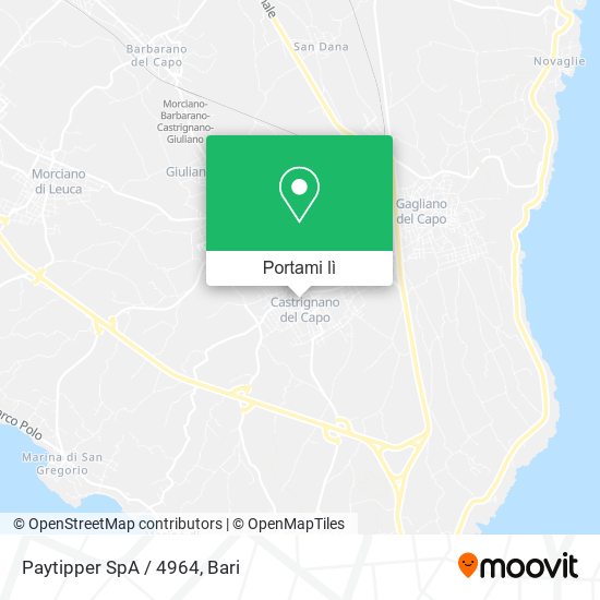 Mappa Paytipper SpA / 4964