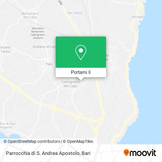 Mappa Parrocchia di S. Andrea Apostolo