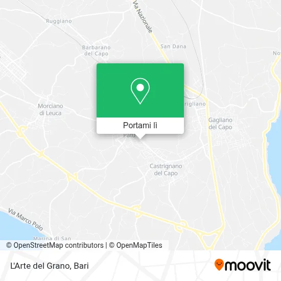 Mappa L'Arte del Grano