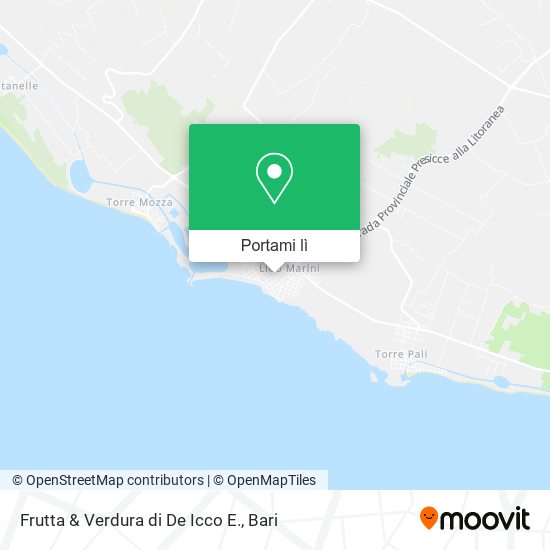 Mappa Frutta & Verdura di De Icco E.