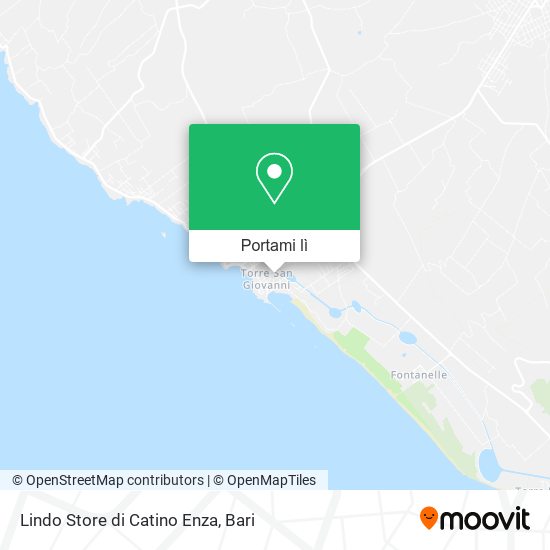 Mappa Lindo Store di Catino Enza