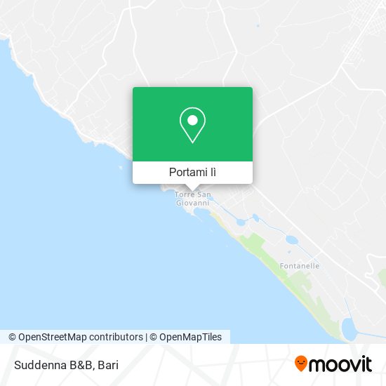 Mappa Suddenna B&B