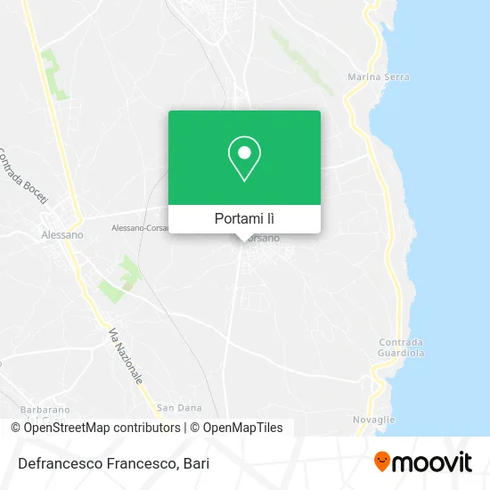 Mappa Defrancesco Francesco