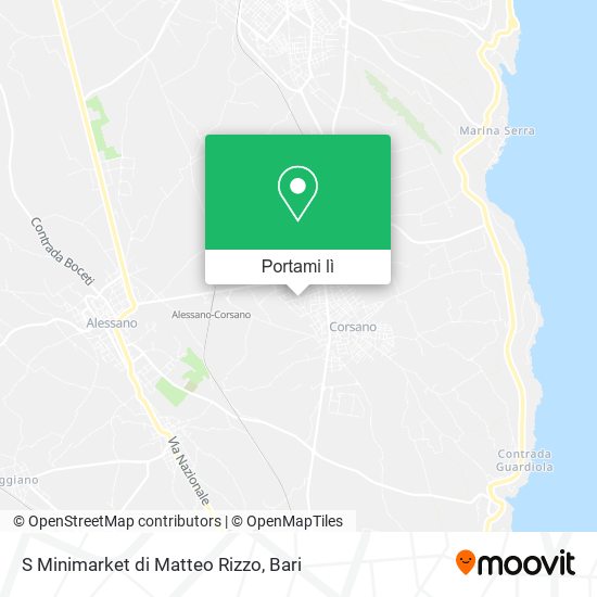 Mappa S Minimarket di Matteo Rizzo