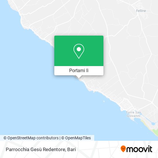 Mappa Parrocchia Gesù Redentore