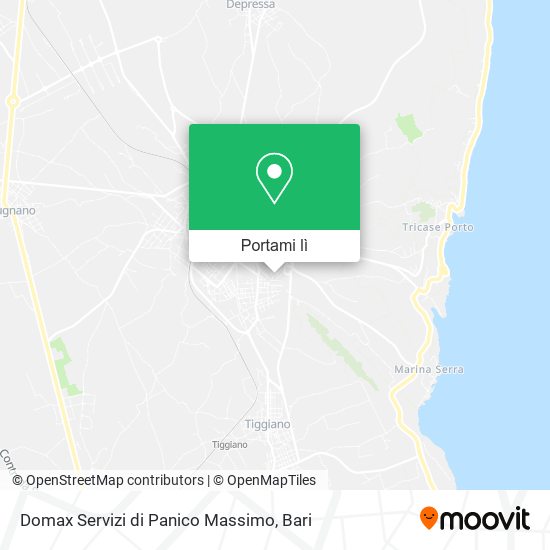 Mappa Domax Servizi di Panico Massimo