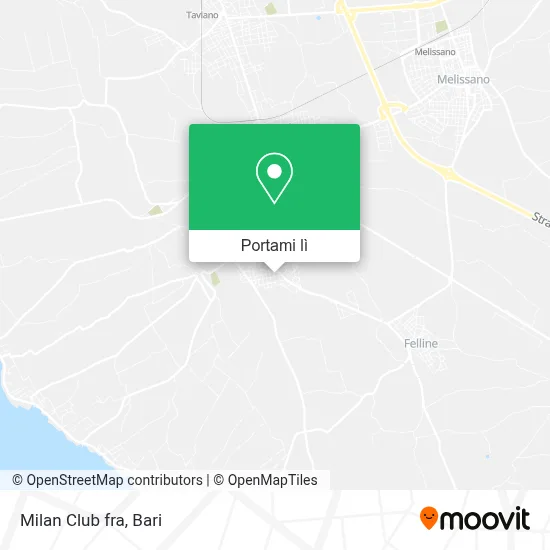 Mappa Milan Club fra