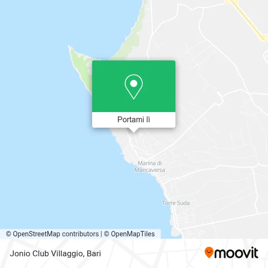 Mappa Jonio Club Villaggio