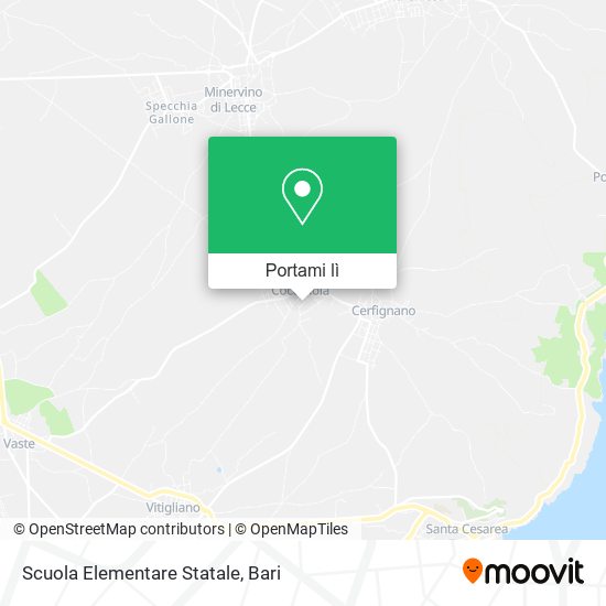 Mappa Scuola Elementare Statale