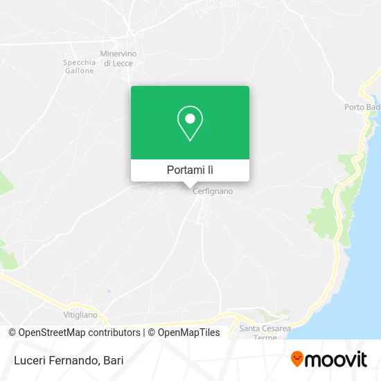 Mappa Luceri Fernando