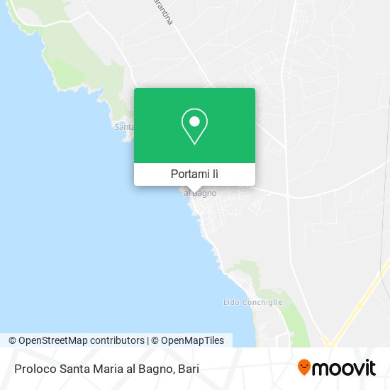 Mappa Proloco Santa Maria al Bagno
