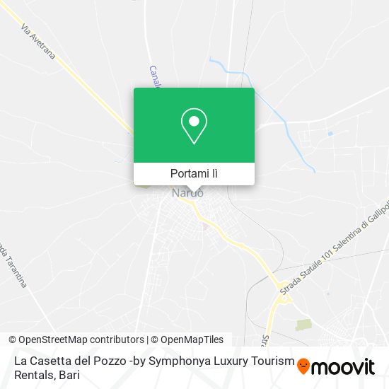 Mappa La Casetta del Pozzo -by Symphonya Luxury Tourism Rentals