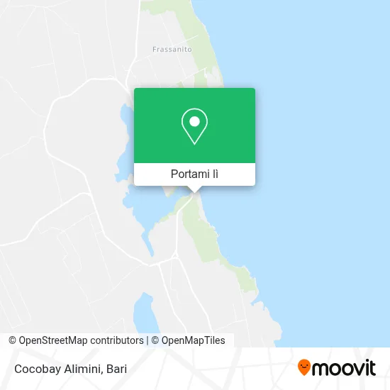 Mappa Cocobay Alimini
