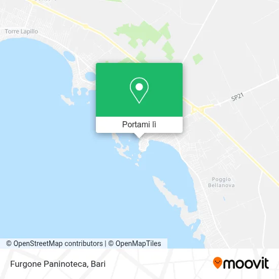 Mappa Furgone Paninoteca