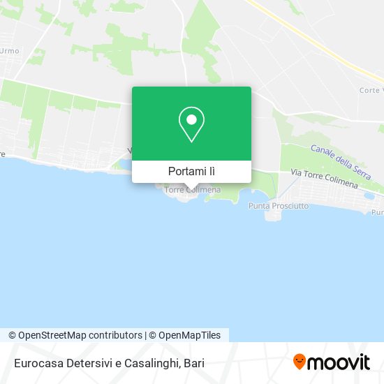 Mappa Eurocasa Detersivi e Casalinghi