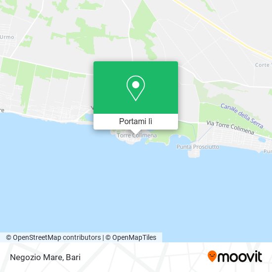 Mappa Negozio Mare