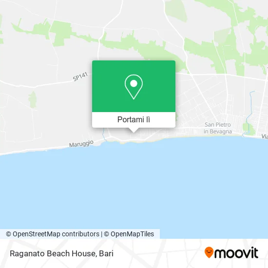Mappa Raganato Beach House