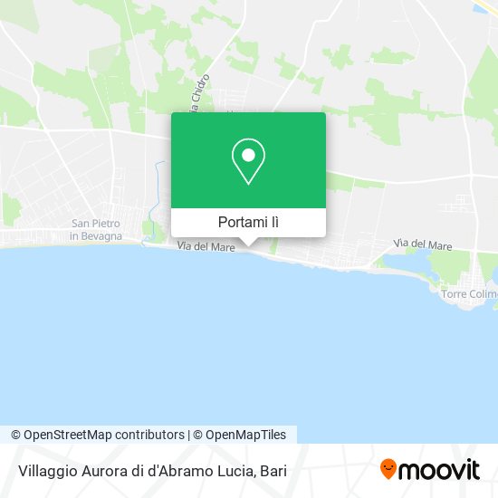Mappa Villaggio Aurora di d'Abramo Lucia