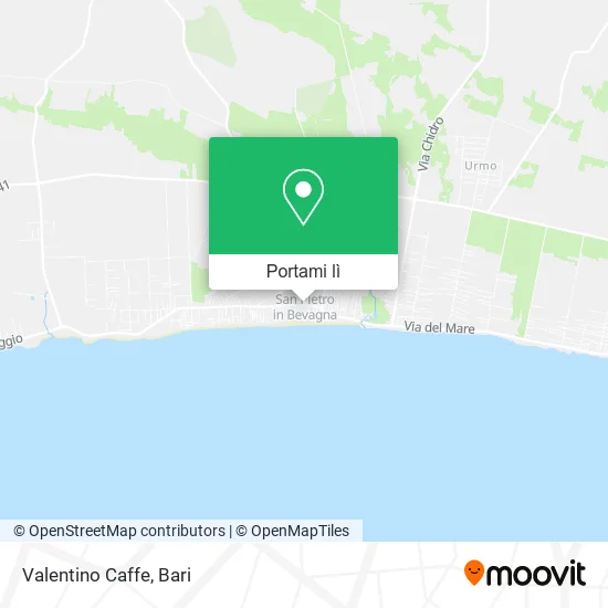 Mappa Valentino Caffe