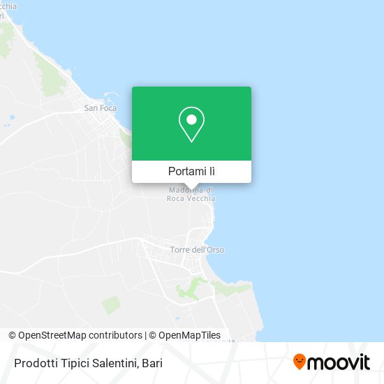 Mappa Prodotti Tipici Salentini